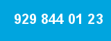 929 844 01 23 929 844 01 23